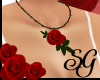 -SG- Rose Necklace