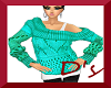 [D's] Teal sweater
