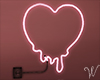 Feels Pink Neon Heart