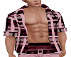 Pink/Burgandy Plaid Top