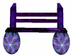 {AL} Purple Music Bench