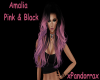 Amalia Pink & Black