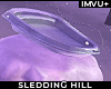! sledding hill animated