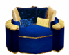 Blu Gold Cuddle Chair sm