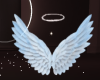 angel wings cloud