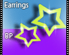 BP! Star Earrings Yellow