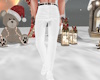 white winter pants