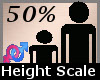 Height Scale 50 % -F-