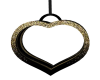 Balancelle coeur or