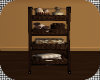 Brown Decor Shelf Unit