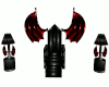 Winged PVC Throne