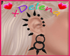 D |  Punk Earrings