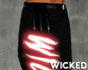 Neon Wicked Pants LT RED
