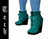 Blue Fashoin Boots