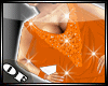 orange pearl mini dress