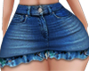 blue skirt