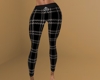 Black PJ Pant Plad RXL F