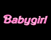|V| Babygirl Sign