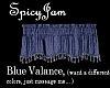 Blue Valance