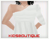 -Child White Fluff Dress