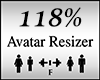 Avatar Scaler 118%