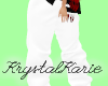 white joggers
