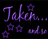 Taken- Purple Stars Dark