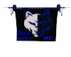 Blue Wolf MC Banner