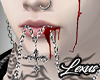 Y2k. emo lips Cruz