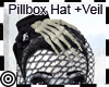 *m DR Pillbox Hat + Veil