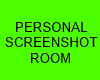 Personal Screenshot Room