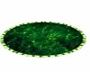 Green Round Rug