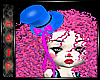 Hair pinkClown Costum