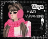 [wayu]Pink Ear Warmers