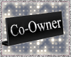 *LG* Deck Sign"Co-Owner"