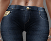 H/Gold Sequin Jeans RLL