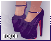 Req:Reqed Purple Heels