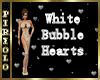 White Bubble Hearts