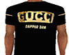 black and gold Top