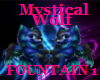 Mystical Wolf Fountain 1