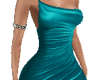 Silky Teal Dress