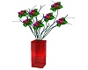 heart floral vase