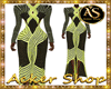 African Balmain Dress
