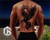Pegasus Back Tattoo