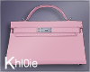 K barb pink handbag