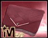 Burgandy Clutch Bag