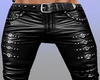 Black leather pants