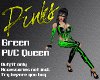 [A] PVC Queen green