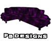 PB Deep Purple Sofa