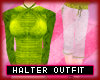 * Halter outfit - grass